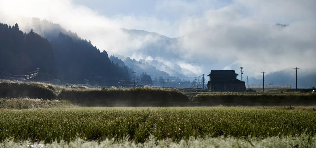 池田町の風景